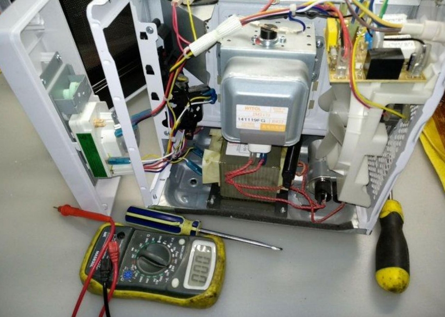 Ремонт микроволновки с выездом. Лубянка