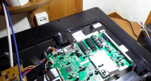 Ремонт телевизора на дому. Лубянка